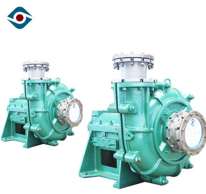 الحفاظ على المياه الطين الطرد المركزي مضخة الطين مضخة الطين مع PTFE / المطاط اصطف داخل المزود